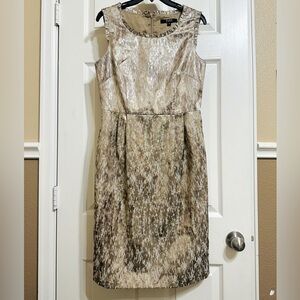 Alex Marie Champagne Dress Size 6✨🌟